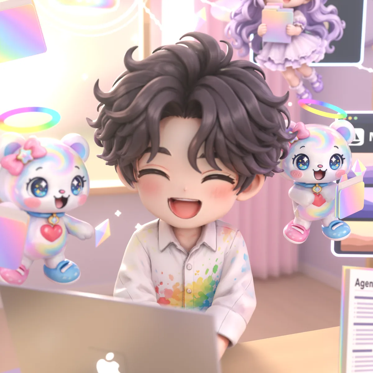 堀内さんとコアくんたち